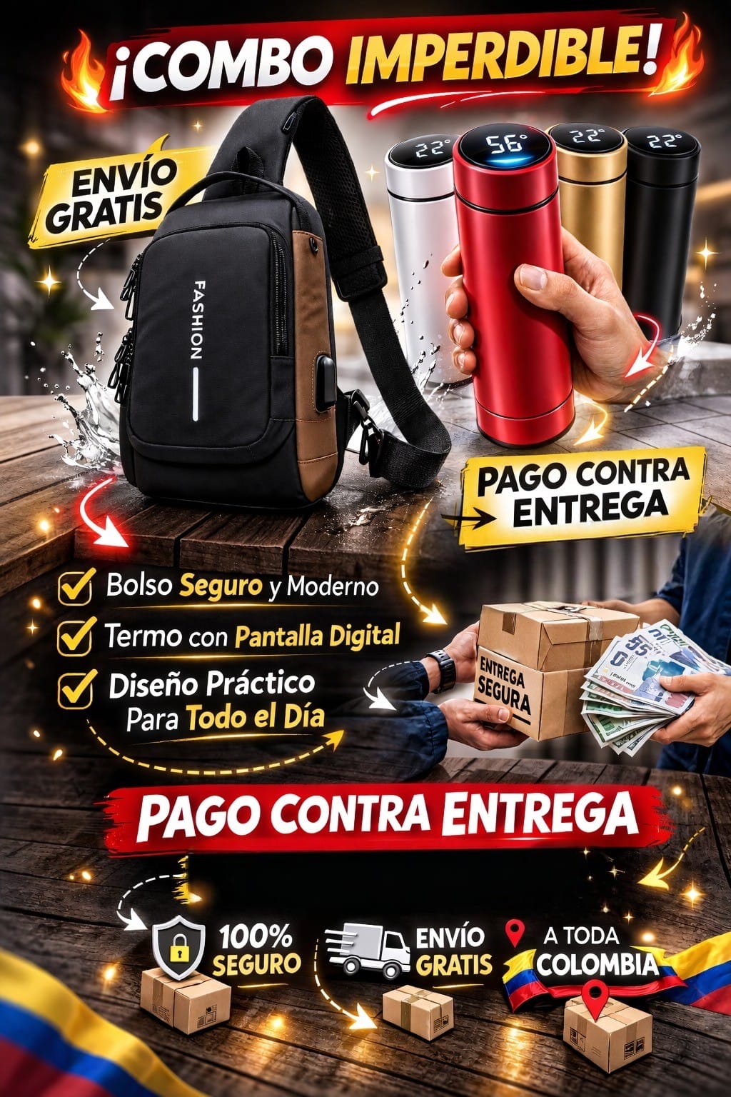 Bolso Canguro Mas Termo Inteligente